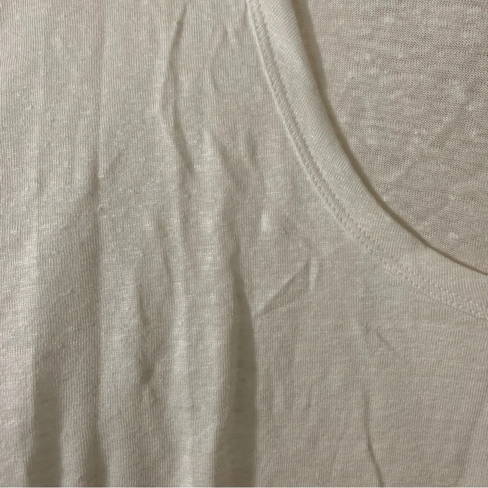 NWT Banana Republic 100% Linen White Tee T-Shirt Women’s Size XXL - Picture 12 of 12